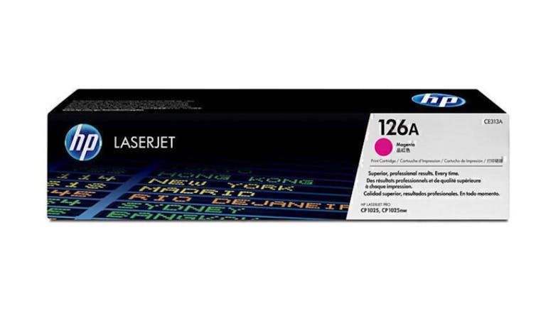 HP #126A Magenta Original LaserJet Printer Toner Cartridge CE313A HP #126A Magenta Original LaserJet Printer Toner Cartridge CE313A