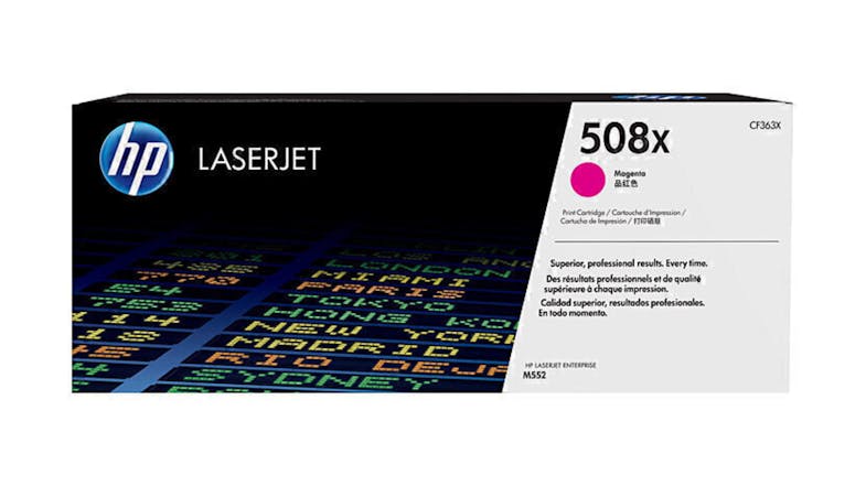 HP #508X Magenta High Yield LaserJet Printer Toner Cartridge CF363X HP #508X Magenta High Yield LaserJet Printer Toner Cartridge CF363X