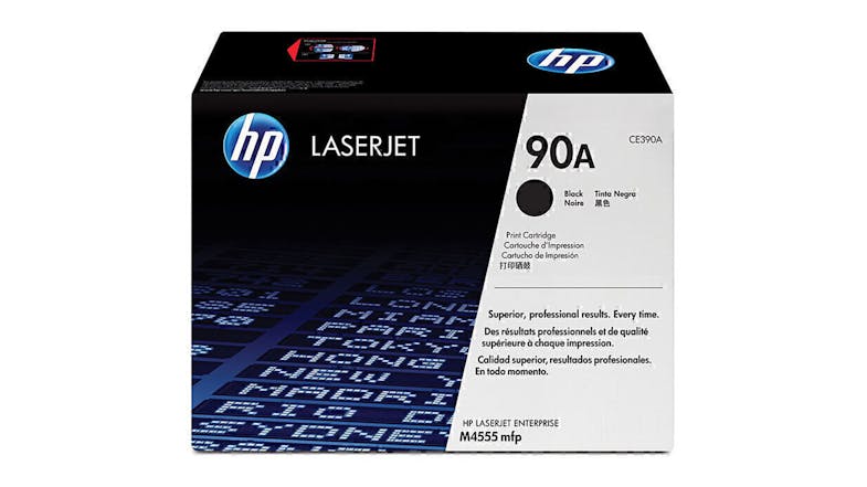 HP #90A Black Original LaserJet Printer Toner Cartridge CE390A HP #90A Black Original LaserJet Printer Toner Cartridge CE390A