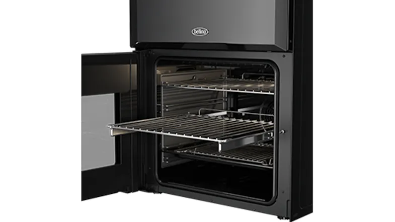 Belling 60cm Freestanding Oven with Induction Cooktop - Black (Mini Richmond/BMR60DOINDB) Belling 60cm Freestanding Oven with Induction Cooktop - Black (Mini Richmond/BMR60DOINDB)