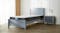 Suparest Classic Medium King Single Mattress with Neves Grey Bed Frame and Bedside Table Suparest Classic Medium King Single Mattress with Neves Grey Bed Frame and Bedside Table