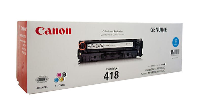 Canon CART418 Cyan Replacement Printer Toner Cartridge Canon CART418 Cyan Replacement Printer Toner Cartridge
