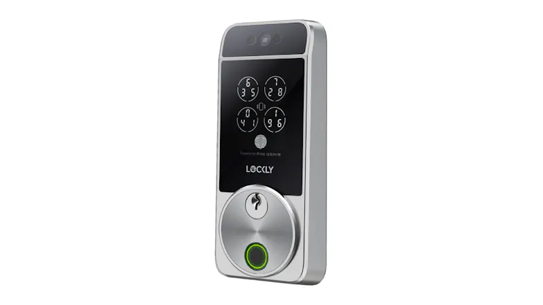 Lockly Visage Zeno Deadbolt Smart Door Lock - Satin Nickel (Wireless, Bluetooth, Fingerprint, Facial Recognition) Lockly Visage Zeno Deadbolt Smart Door Lock - Satin Nickel (Wireless, Bluetooth, Fingerprint, Facial Recognition)