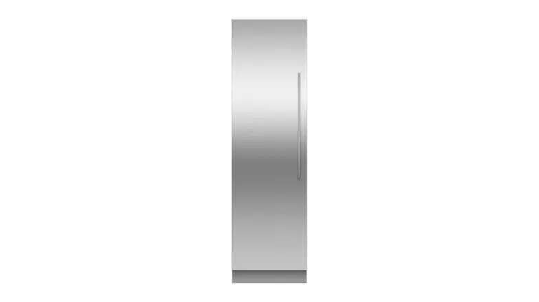 The Fisher & Paykel Series 11 351L Single Door Integrated Vertical Fridge with Internal Water Dispenser's exterior The Fisher & Paykel Series 11 351L Single Door Integrated Vertical Fridge with Internal Water Dispenser's exterior