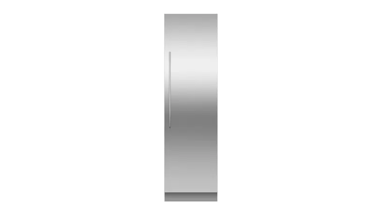The Fisher & Paykel Series 11 351L Single Door Integrated Vertical Fridge with Internal Water Dispenser's exterior The Fisher & Paykel Series 11 351L Single Door Integrated Vertical Fridge with Internal Water Dispenser's exterior