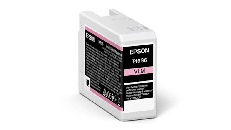 Epson 46S Light Magenta Replacement Printer Ink Cartridge Epson 46S Light Magenta Replacement Printer Ink Cartridge