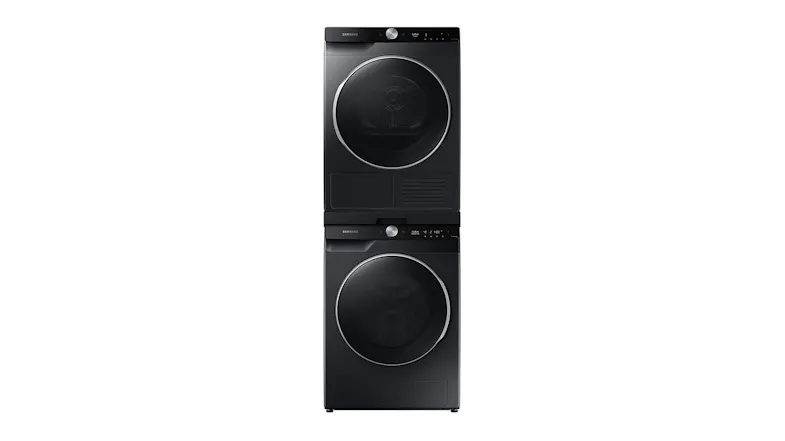 Samsung Stacking Kit with Slide Out Shelf for Front Loading Washing Machine & Dryer - Black Caviar (SKK-UUB) Samsung Stacking Kit with Slide Out Shelf for Front Loading Washing Machine & Dryer - Black Caviar (SKK-UUB)