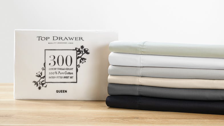 300TC 100% Cotton Sheet Set by Top Drawer 300TC 100% Cotton Sheet Set by Top Drawer