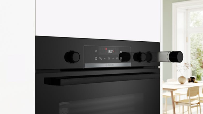 Bosch 71L Built-In Oven with 8 Functions - Black (HRG572EB3A) Bosch 71L Built-In Oven with 8 Functions - Black (HRG572EB3A)