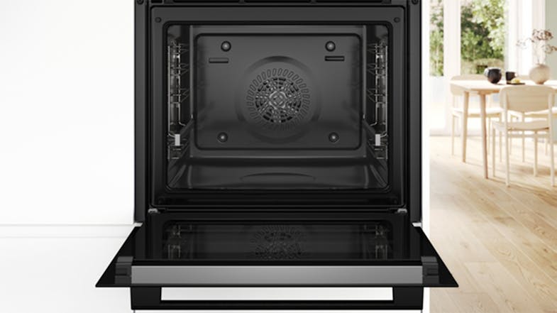 Bosch 71L Built-In Oven with 8 Functions - Black (HRG572EB3A) Bosch 71L Built-In Oven with 8 Functions - Black (HRG572EB3A)