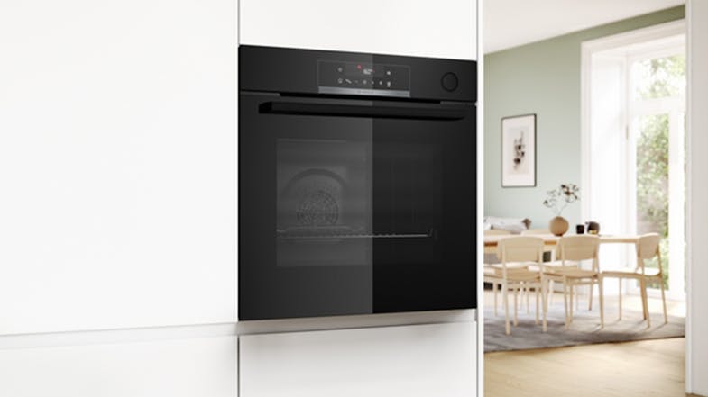 Bosch 71L Built-In Oven with 8 Functions - Black (HRG572EB3A) Bosch 71L Built-In Oven with 8 Functions - Black (HRG572EB3A)