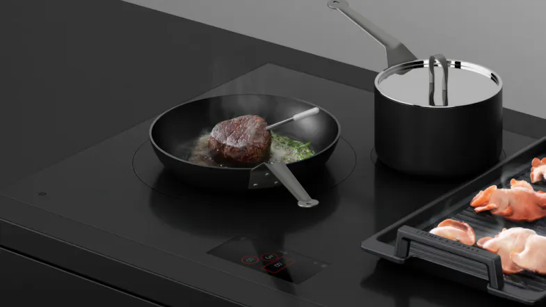 Fisher & Paykel 76cm 4 Zone Induction Cooktop - Grey (Series 9/CI764DTTG1) Fisher & Paykel 76cm 4 Zone Induction Cooktop - Grey (Series 9/CI764DTTG1)