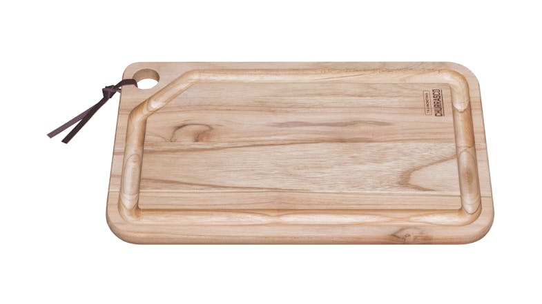 Tramontina Teak Cutting Board with Handle 330 x 200mm Tramontina Teak Cutting Board with Handle 330 x 200mm