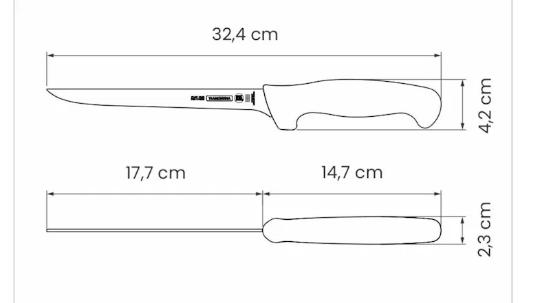 Tramontina Professional Master BLACK Boning Knife 17cm Tramontina Professional Master BLACK Boning Knife 17cm
