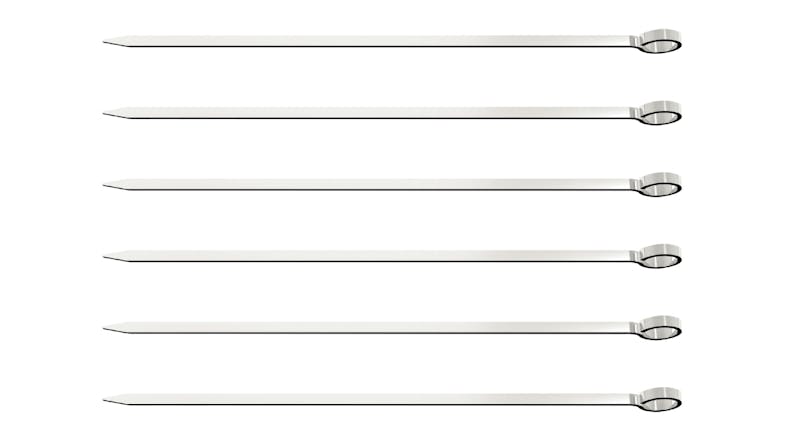 Tramontia Churrasco Black Collection Barbeque Skewer 30cm 6pcs. Tramontia Churrasco Black Collection Barbeque Skewer 30cm 6pcs.