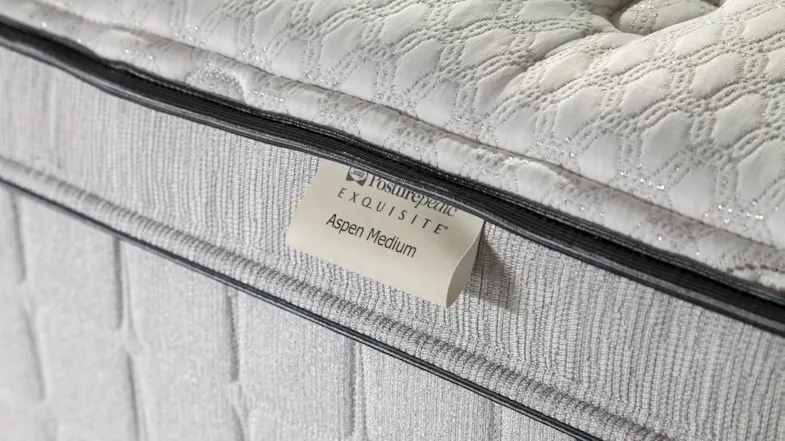 Exquisite Aspen Medium Single Mattress by Sealy Posturepedic Exquisite Aspen Medium Single Mattress by Sealy Posturepedic
