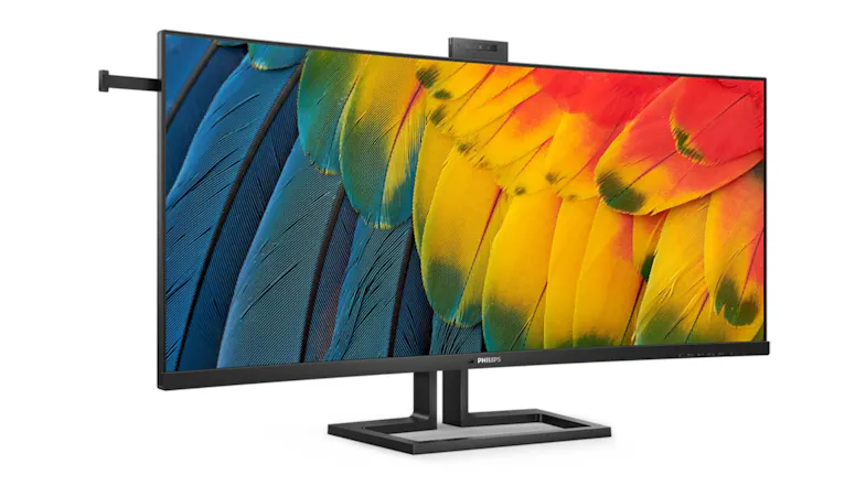 Philips 34" Curved Ultrawide Business Monitor with USB-C Connection, Windows Hello, Pop-Up Webcam - 3443x1440 100Hz VA Panel Philips 34" Curved Ultrawide Business Monitor with USB-C Connection, Windows Hello, Pop-Up Webcam - 3443x1440 100Hz VA Panel