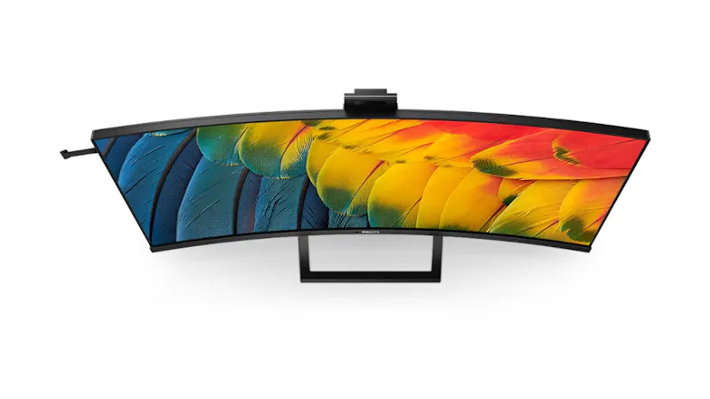 Philips 34" Curved Ultrawide Business Monitor with USB-C Connection, Windows Hello, Pop-Up Webcam - 3443x1440 100Hz VA Panel Philips 34" Curved Ultrawide Business Monitor with USB-C Connection, Windows Hello, Pop-Up Webcam - 3443x1440 100Hz VA Panel