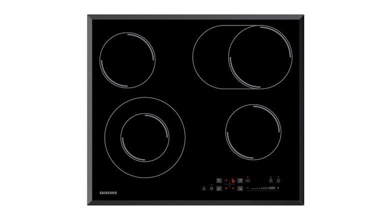 Samsung 60cm 4 Zone Ceramic Cooktop - Black Glass (CTR164NC01/XSA) Samsung 60cm 4 Zone Ceramic Cooktop - Black Glass (CTR164NC01/XSA)