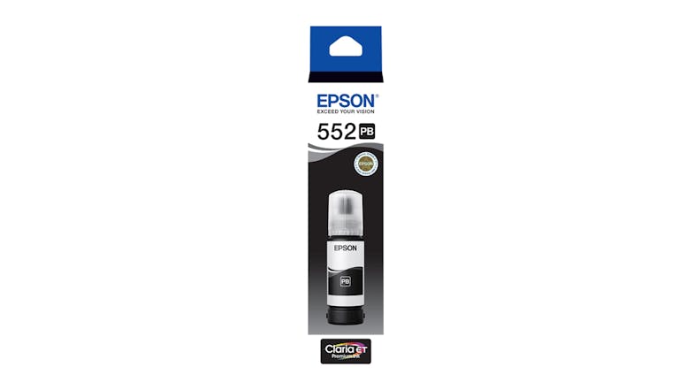 Epson EcoTank T552 Ink Bottle - Photo Black (Up to 7300 Pages) Epson EcoTank T552 Ink Bottle - Photo Black (Up to 7300 Pages)