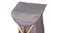 TSB Living Sleek Laundry Hamper 46 x 38 cm - Grey TSB Living Sleek Laundry Hamper 46 x 38 cm - Grey