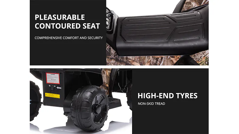 TSB Living Ride-On Car - Black ATV TSB Living Ride-On Car - Black ATV