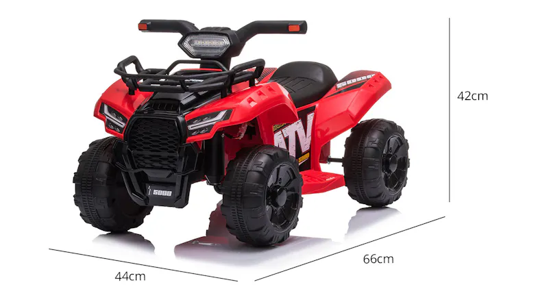 TSB Living Ride-On Car - Red ATV TSB Living Ride-On Car - Red ATV