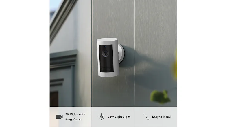Ring Cam Plus Battery 2K Outdoor Wireless Security Camera - White (B0D241GHP5) Ring Cam Plus Battery 2K Outdoor Wireless Security Camera - White (B0D241GHP5)