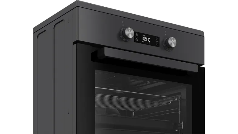 Beko 60cm Freestanding Oven with Induction Cooktop - Bohemian Anthracite (BFC60IPAN) Beko 60cm Freestanding Oven with Induction Cooktop - Bohemian Anthracite (BFC60IPAN)