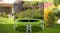 TSB Living Trampoline Outside Safety Net with Ladder 2.4m - Lime TSB Living Trampoline Outside Safety Net with Ladder 2.4m - Lime
