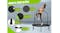 TSB Living Mini Fitness Trampoline with Handles, Resistance Bands 40B TSB Living Mini Fitness Trampoline with Handles, Resistance Bands 40B
