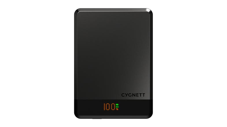 Cygnett MagSlim 10,000mAh Magnetic Wireless Power Bank - Black (CY5278PBCHE) Cygnett MagSlim 10,000mAh Magnetic Wireless Power Bank - Black (CY5278PBCHE)