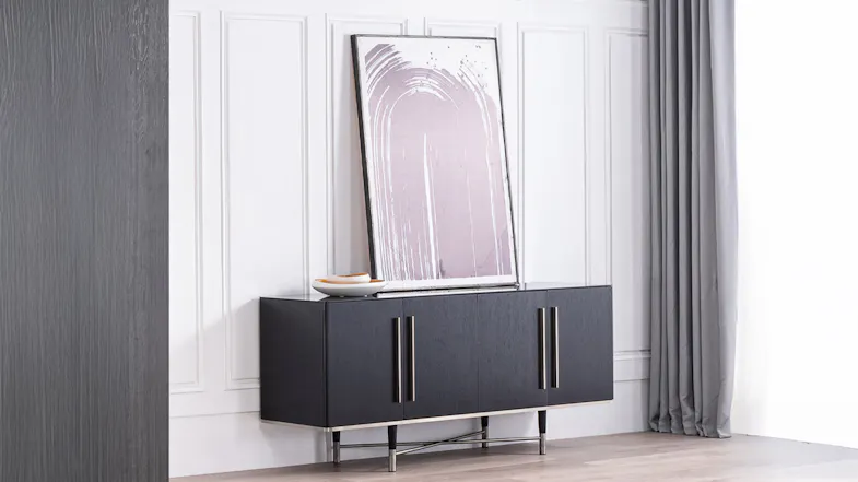 Angsana 1800mm 4 Door Buffet Table Angsana 1800mm 4 Door Buffet Table