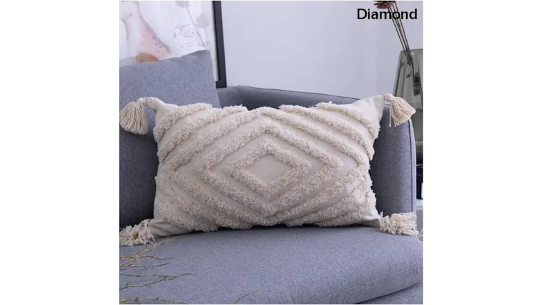 HOD Oblong Boho Cushion Covers - Zig-Zag HOD Oblong Boho Cushion Covers - Zig-Zag