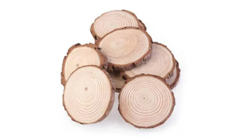 HOD DIY Round Wood Slices 10pcs. HOD DIY Round Wood Slices 10pcs.