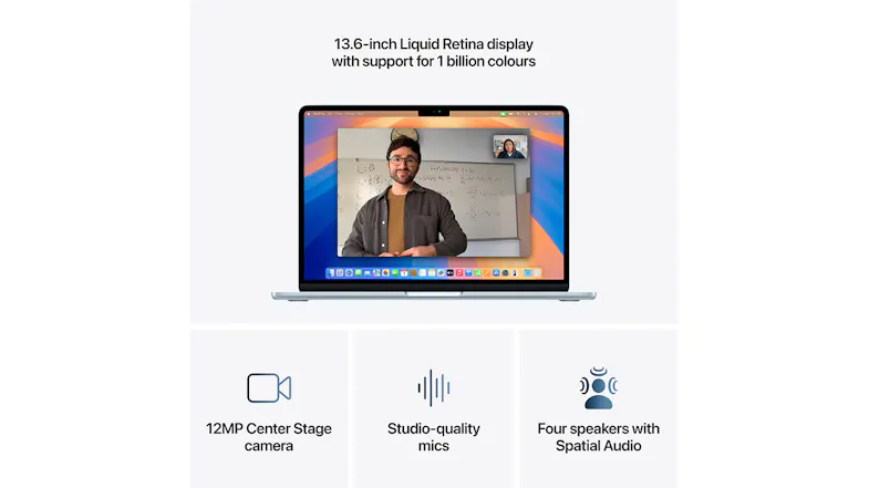 Apple MacBook Air 13" M4 Chip with 10-Core CPU & 8-Core GPU 16GB-RAM 256GB-SSD Apple Intelligence - Sky Blue (2025) Apple MacBook Air 13" M4 Chip with 10-Core CPU & 8-Core GPU 16GB-RAM 256GB-SSD Apple Intelligence - Sky Blue (2025)