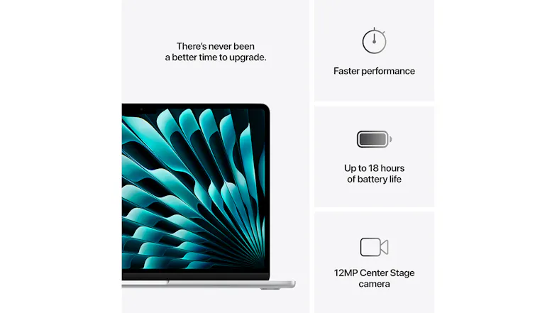 Apple MacBook Air 13" M4 Chip with 10-Core CPU & 8-Core GPU 16GB-RAM 256GB-SSD Apple Intelligence - Silver (2025) Apple MacBook Air 13" M4 Chip with 10-Core CPU & 8-Core GPU 16GB-RAM 256GB-SSD Apple Intelligence - Silver (2025)