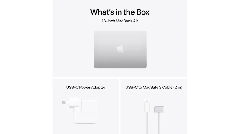 Apple MacBook Air 13" M4 Chip with 10-Core CPU & 8-Core GPU 16GB-RAM 256GB-SSD Apple Intelligence - Silver (2025) Apple MacBook Air 13" M4 Chip with 10-Core CPU & 8-Core GPU 16GB-RAM 256GB-SSD Apple Intelligence - Silver (2025)