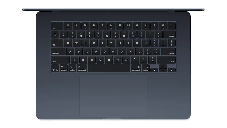 Apple MacBook Air 15" M4 Chip with 10-Core CPU & 10-Core GPU 16GB-RAM 256GB-SSD Apple Intelligence - Midnight (2025) Apple MacBook Air 15" M4 Chip with 10-Core CPU & 10-Core GPU 16GB-RAM 256GB-SSD Apple Intelligence - Midnight (2025)