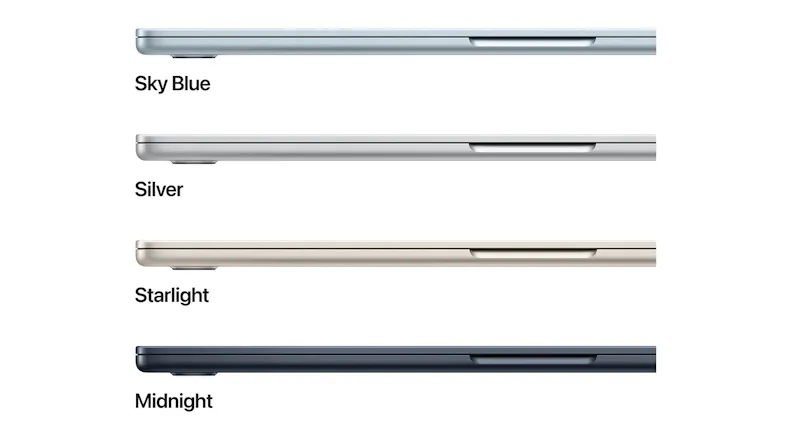 Apple MacBook Air 15" M4 Chip with 10-Core CPU & 10-Core GPU 16GB-RAM 256GB-SSD Apple Intelligence - Midnight (2025) Apple MacBook Air 15" M4 Chip with 10-Core CPU & 10-Core GPU 16GB-RAM 256GB-SSD Apple Intelligence - Midnight (2025)