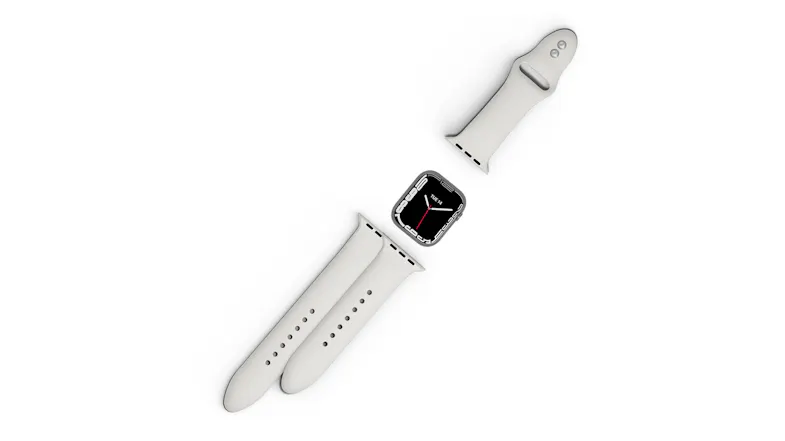 Cygnett FlexBand Silicone Band for Apple Watch 3/4/5/6/7/8/9/10/SE - Champagne (Fit Case Size 38/40/41/42mm) Cygnett FlexBand Silicone Band for Apple Watch 3/4/5/6/7/8/9/10/SE - Champagne (Fit Case Size 38/40/41/42mm)