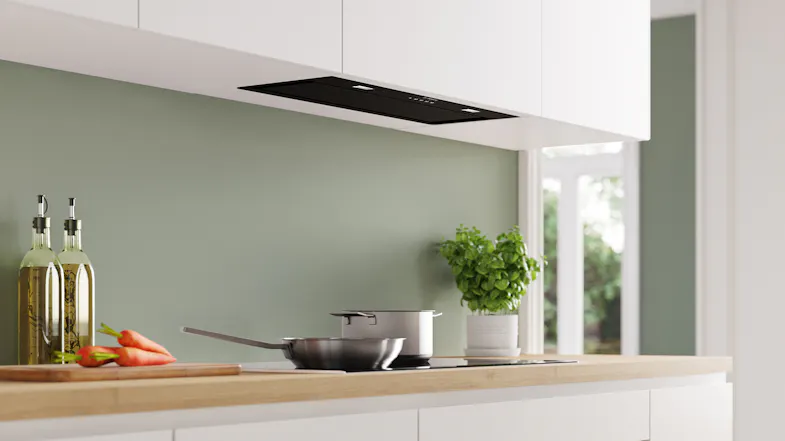 Bosch 70cm Undermount Integrated Rangehood - Black (Series 6/DLN77AC60A) Bosch 70cm Undermount Integrated Rangehood - Black (Series 6/DLN77AC60A)