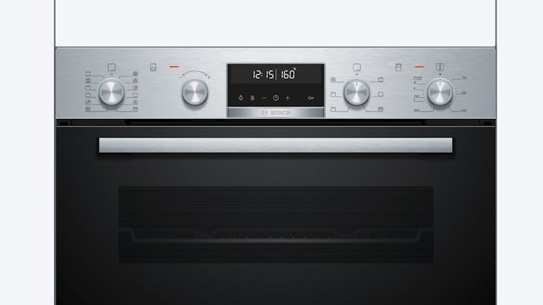 Bosch 60cm Built-In Double Oven with 10 Functions - Stainless Steel (Series 6/MBG578FS3A) Bosch 60cm Built-In Double Oven with 10 Functions - Stainless Steel (Series 6/MBG578FS3A)