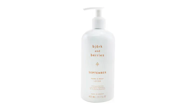 Bjork & Berries September Hand & Body Lotion - 400ml/13.5oz Bjork & Berries September Hand & Body Lotion - 400ml/13.5oz