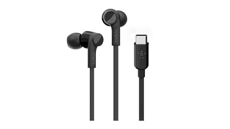 Belkin SoundForm Wired In-Ear Headphones - Black (G3H0002fqBKV2) Belkin SoundForm Wired In-Ear Headphones - Black (G3H0002fqBKV2)
