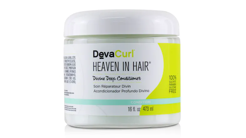 DevaCurl Heaven In Hair (Divine Deep Conditioner - For All Curl Types) - 473ml/16oz DevaCurl Heaven In Hair (Divine Deep Conditioner - For All Curl Types) - 473ml/16oz