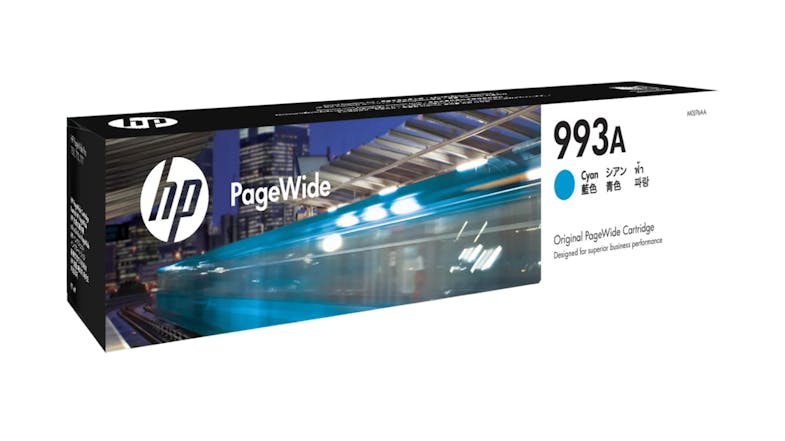 HP #993A Cyan PageWide Original Printer Ink Cartridge M0J76AA HP #993A Cyan PageWide Original Printer Ink Cartridge M0J76AA