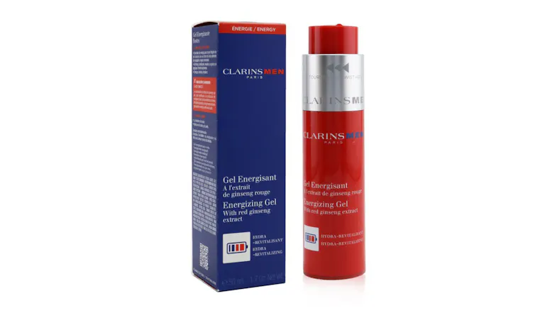 Clarins Men Energizing Gel With Red Ginseng Extract - 50ml/1.7oz Clarins Men Energizing Gel With Red Ginseng Extract - 50ml/1.7oz
