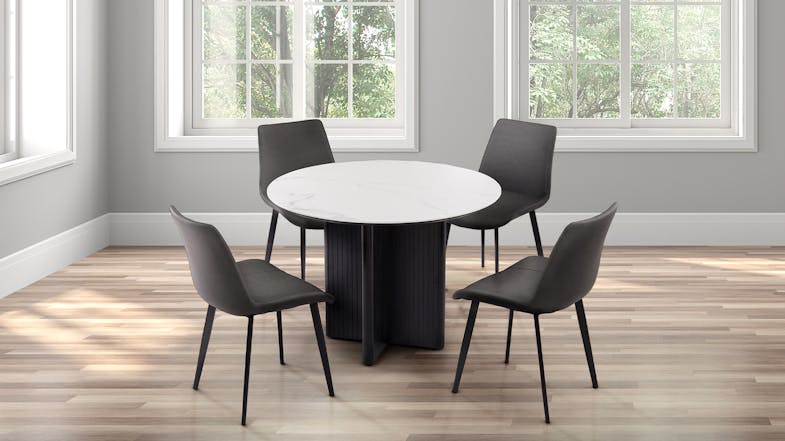 Safi 5 Piece Round Dining Suite Safi 5 Piece Round Dining Suite