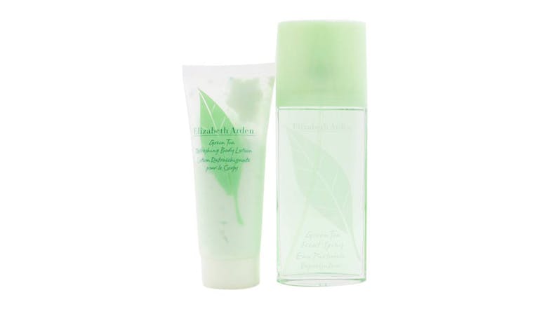 Elizabeth Arden Green Tea Coffret: Eau Perfume Spray 100ml/3.3oz + Refreshing Body Lotion 100ml/3.3oz - 2pcs Elizabeth Arden Green Tea Coffret: Eau Perfume Spray 100ml/3.3oz + Refreshing Body Lotion 100ml/3.3oz - 2pcs